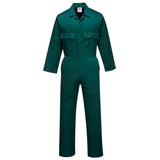 Portwest Euro Work Coverall - S999 - Bottle Green - Customisable Coverall