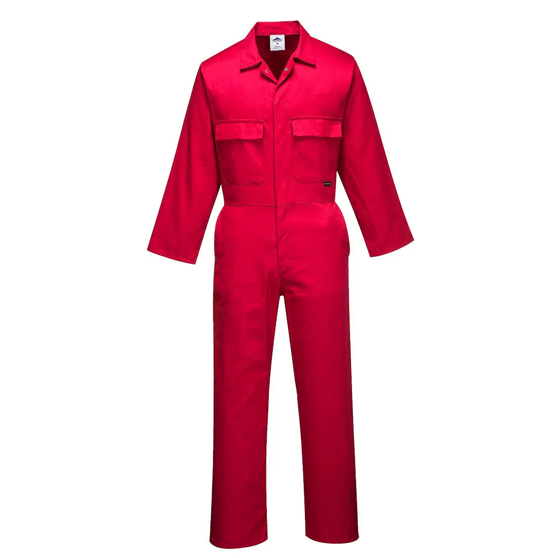 Portwest Euro Work Coverall - S999 - Red - Customisable Coverall