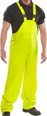 Beeswift Super Bib & Brace Sbdbb - Yellow - Customisable Bib & Braces