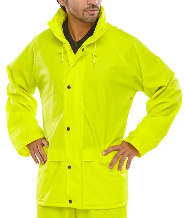Beeswift Super Pu Jacket Sbdj - Saturn Yellow - Customisable Jacket