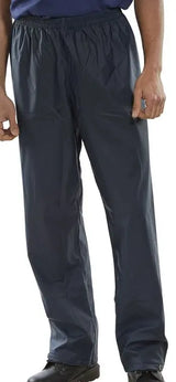Beeswift Super Pu Trousers Sbdt - Navy Blue - Customisable Trousers