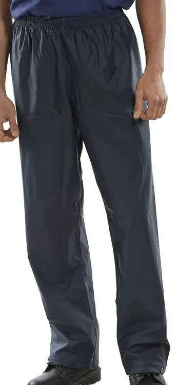 Beeswift Super Pu Trousers Sbdt - Navy Blue - Customisable Trousers
