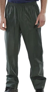 Beeswift Super Pu Trousers Sbdt - Olive Green - Customisable Trousers