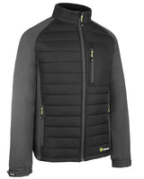 Flex Beeswift Flex Workwear Padded Jacket Sfpjblgy - Black Grey - Customisable Jacket