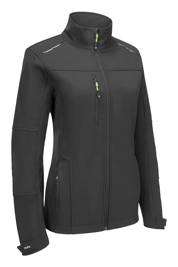 Flex Beeswift Flex Womens Softshell Jacket Sfsjl - Black - Customisable Jacket