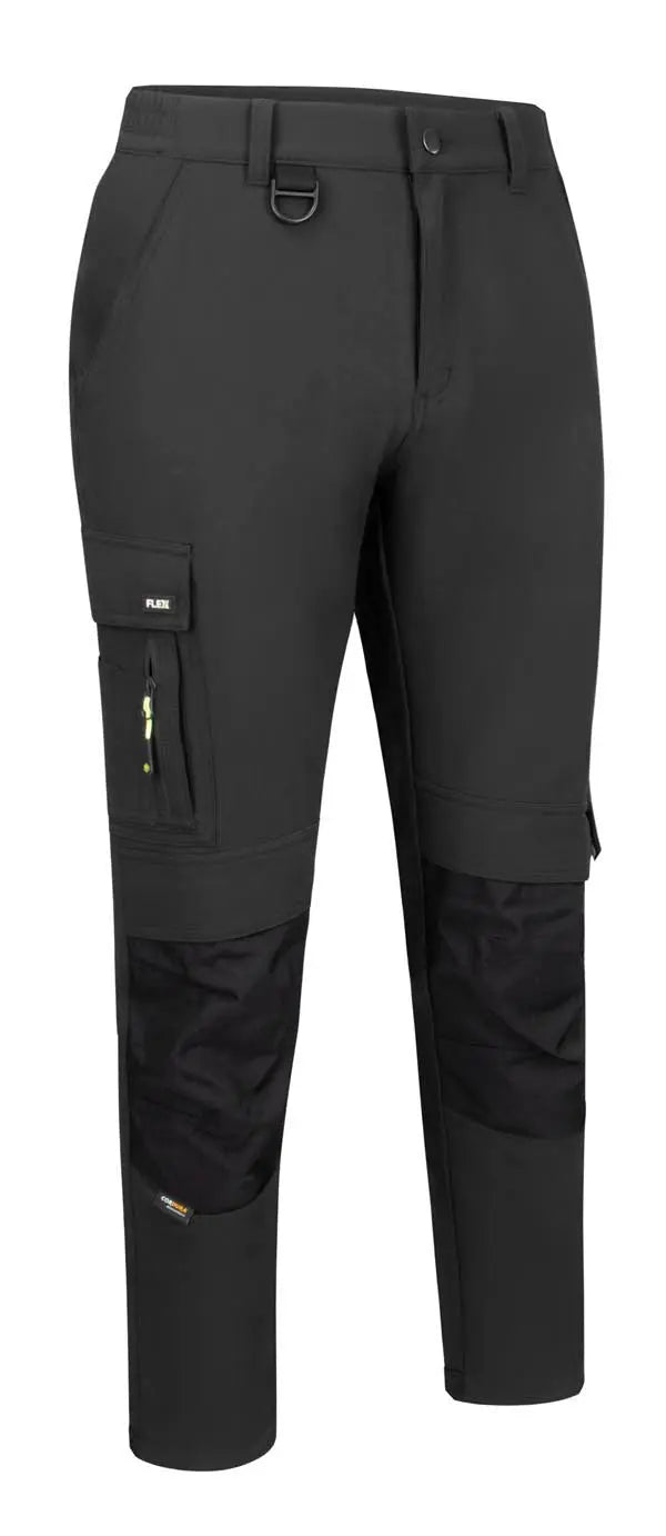 Flex Beeswift Flex Womens Combat Pocket Trousers Sftlcp - Black - Customisable Trousers