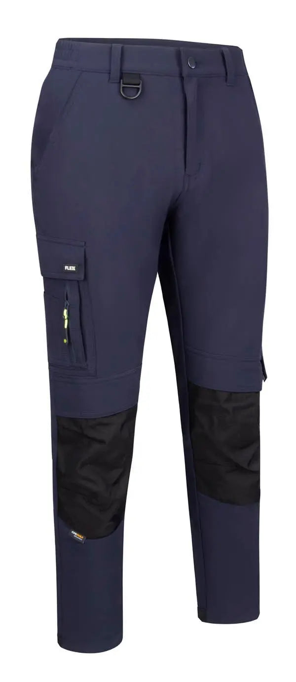 Flex Beeswift Flex Womens Combat Pocket Trousers Sftlcp - Navy Blue - Customisable Trousers