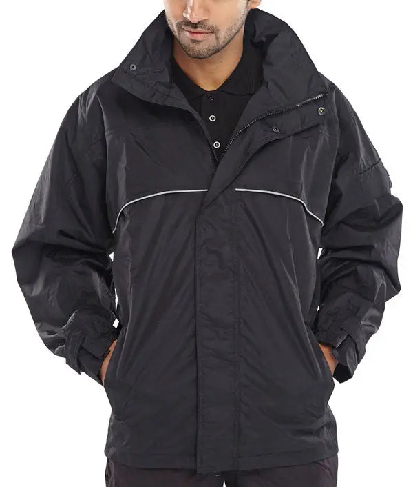 Beeswift Springfield Jacket Sjn - Black - Customisable Jacket