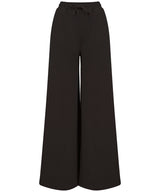 Women's sustainable fashion wide leg joggers