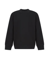 Kids sustainable fashion curved hem sweatshirt
