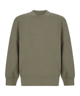 Kids sustainable fashion curved hem sweatshirt