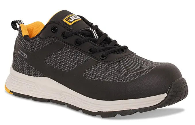 Jcb Workwear Trainers S Src Spark - Black - Customisable Safety Trainers