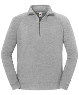 Iconic premium zip-neck sweat