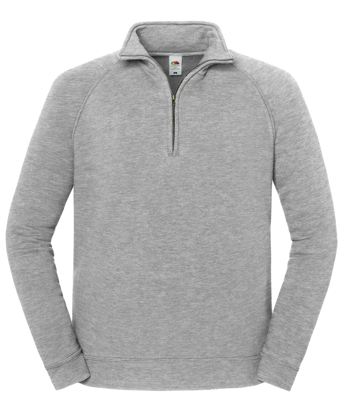 Iconic premium zip-neck sweat