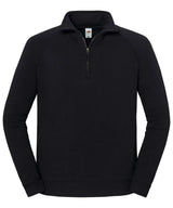 Iconic premium zip-neck sweat