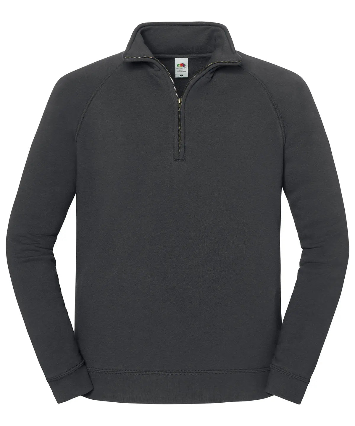 Iconic premium zip-neck sweat
