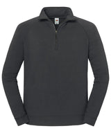Iconic premium zip-neck sweat