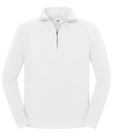 Iconic premium zip-neck sweat
