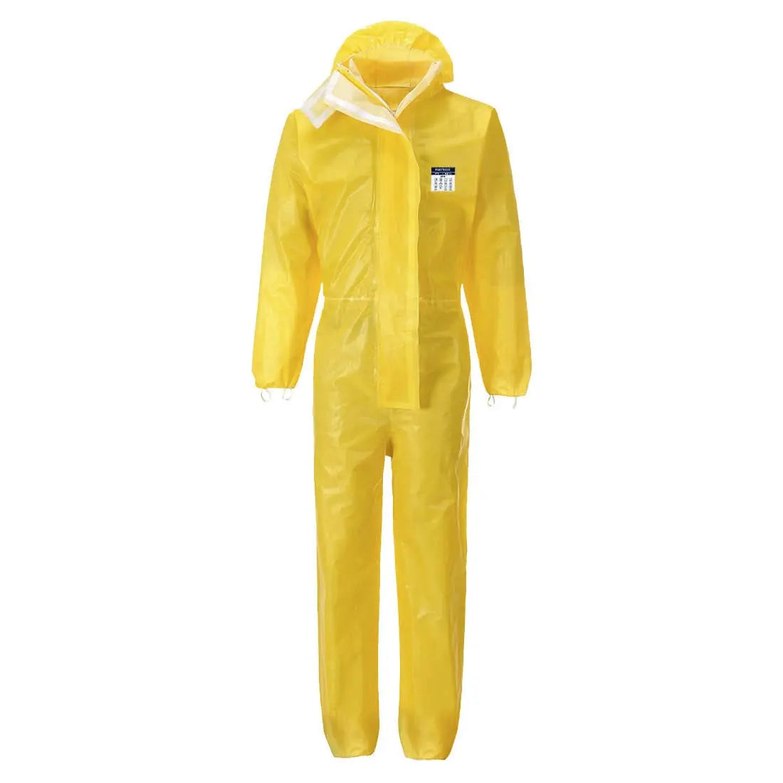 Portwest Biztex Microporous Coverall Type 3456 ST70 - Yellow - Customisable Coveralls