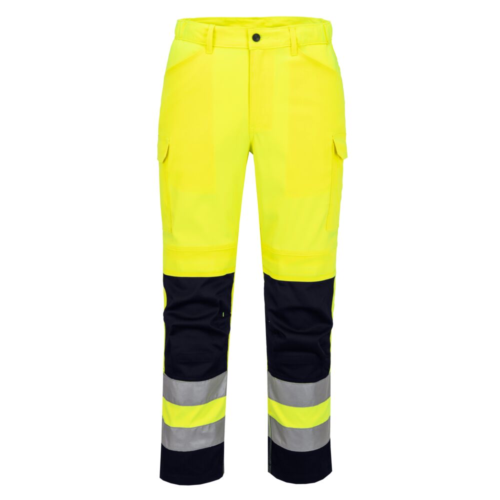 Hi Vis Mesh Panel Trousers |  Portwest