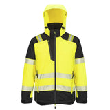 Portwest Pw3 Hi Vis Winter Jacket T160 - Yellow Black - Customisable Jacket