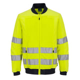 Hi Vis Mesh Panel Work Jacket |  Portwest