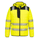 Pw3 Hi Vis Square Baffle Jacket |  Portwest