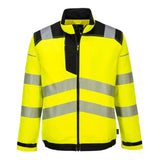 Portwest Pw3 Hi Vis Work Jacket T500 - Yellow Black - Customisable Jacket