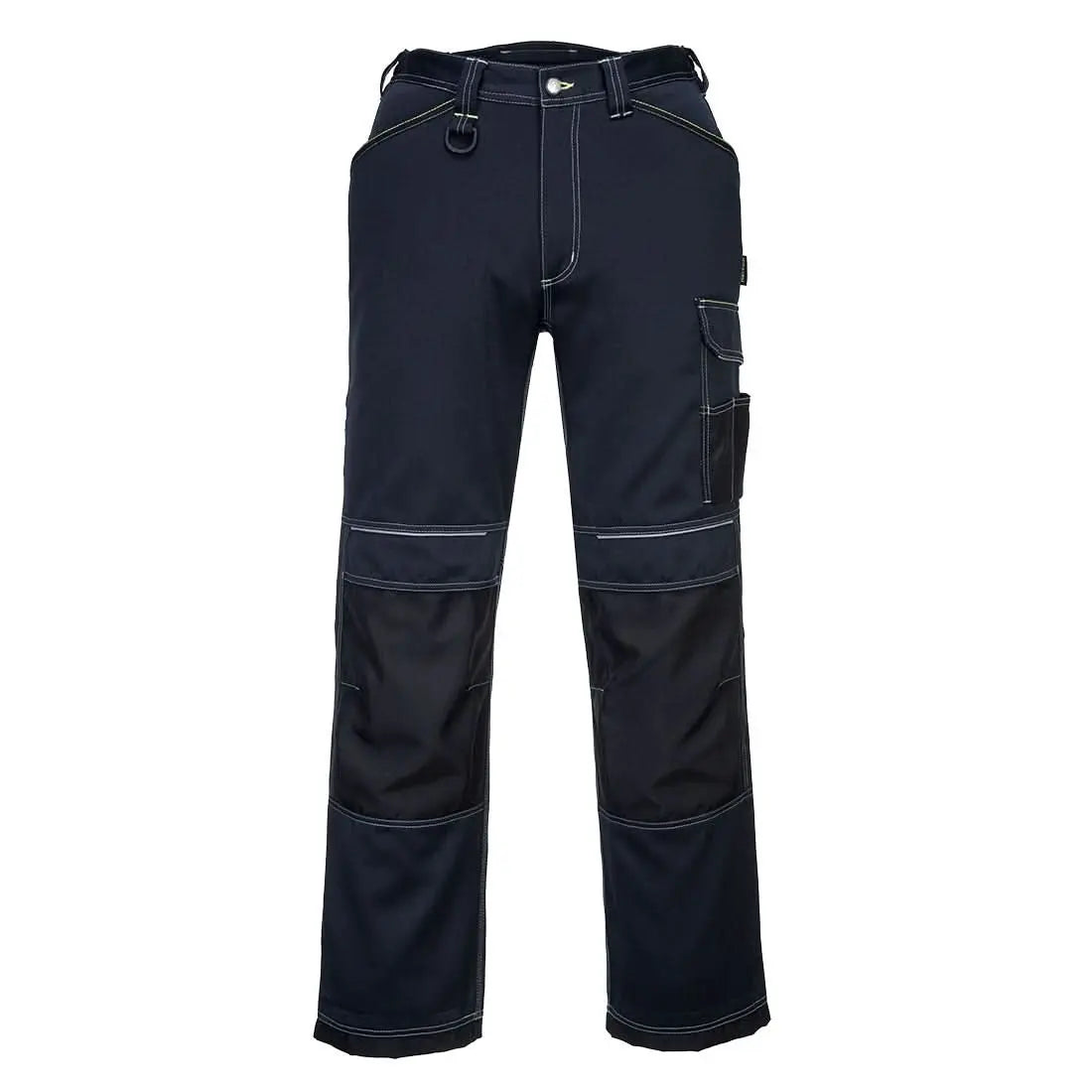 Portwest Pw3 Work Trousers T601 - Navy Black - Customisable Trousers