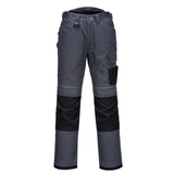 Portwest Pw3 Work Trousers T601 - Zoom Grey Black - Customisable Trousers