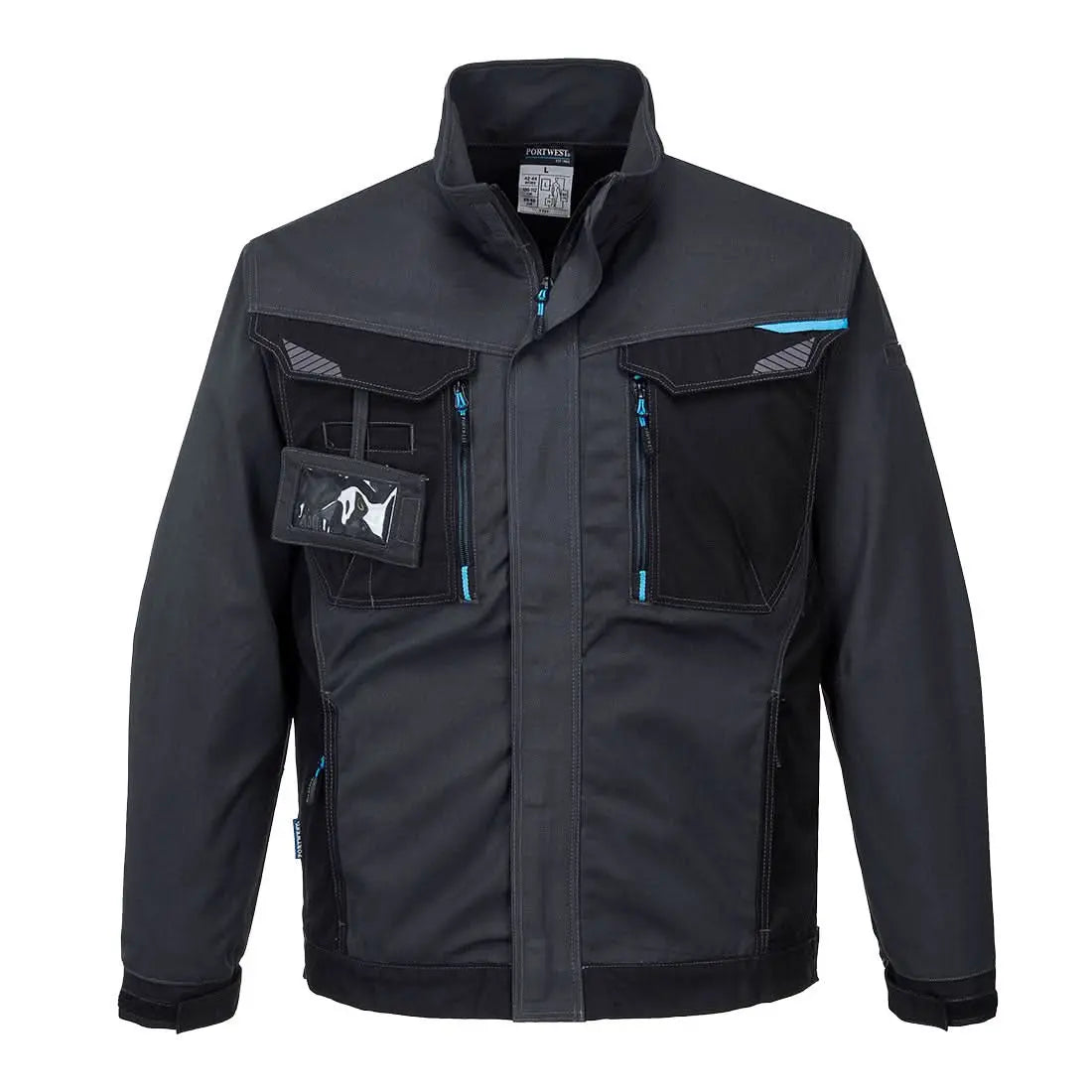 Portwest Wx3 Work Jacket T703 - Metal Grey - Customisable Jacket
