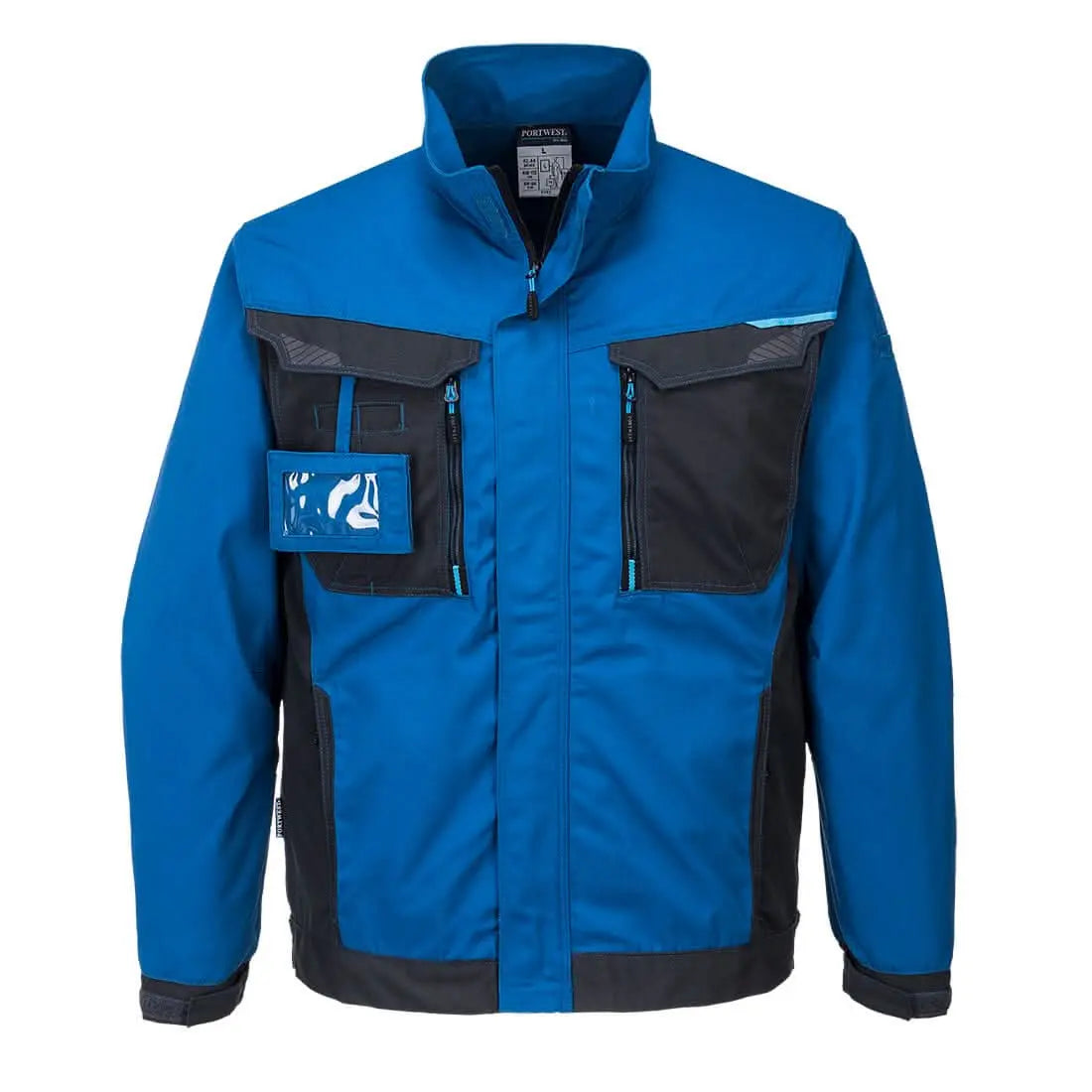 Portwest Wx3 Work Jacket T703 - Persian Blue - Customisable Jacket