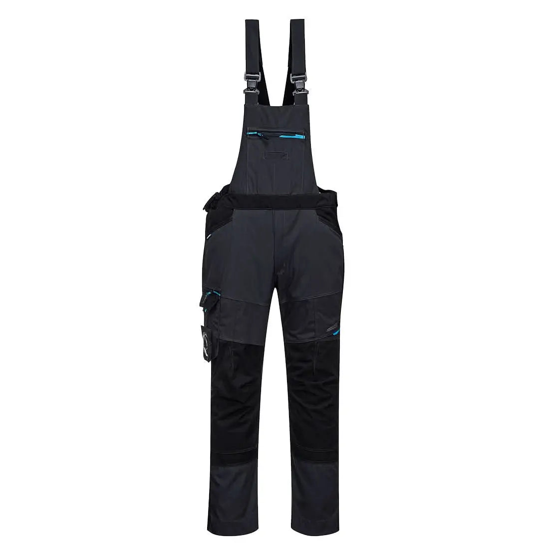 Portwest Wx3 Bib And Brace T704 - Metal Grey - Customisable Coveralls