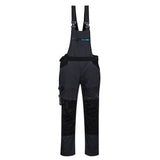 Portwest Wx3 Bib And Brace T704 - Metal Grey - Customisable Coveralls