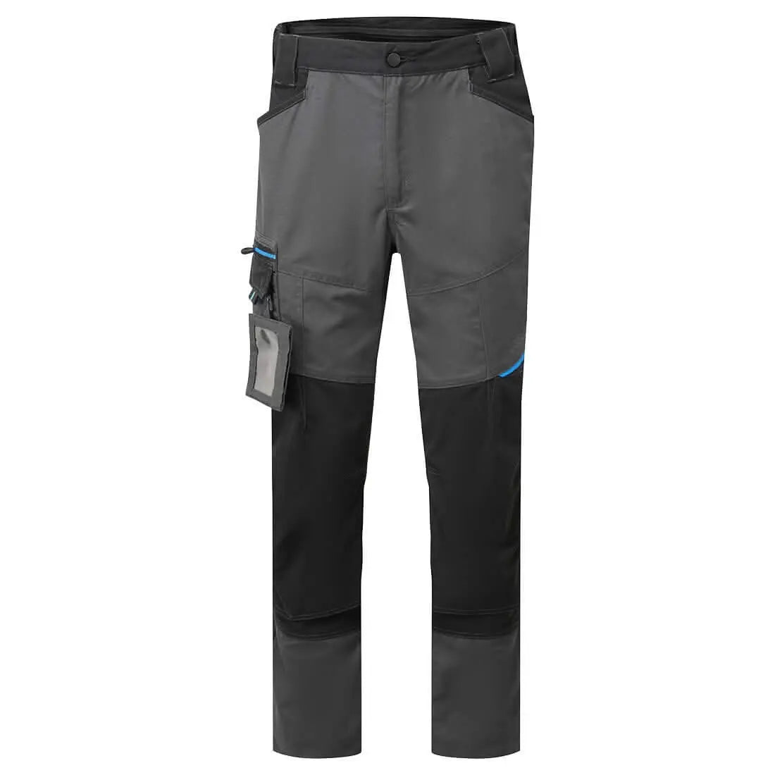 Portwest Wx3 Slim Fit Work Trousers T718 - Metal Grey - Customisable Trousers