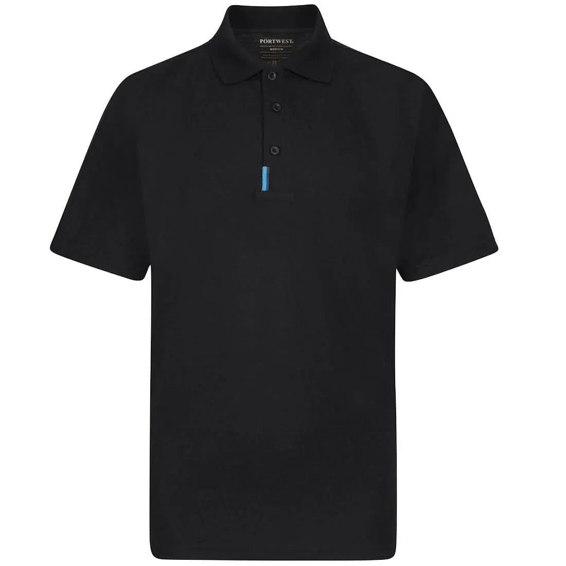 Portwest Wx3 Polo Shirt T720 - Black - Customisable Polos