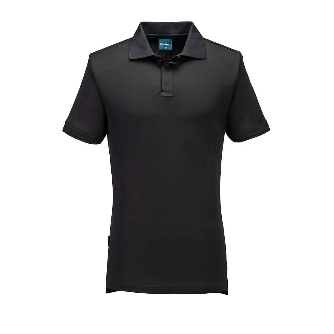 Portwest Wx3 Eco Polo Shirt T722 - Black - Customisable Polos