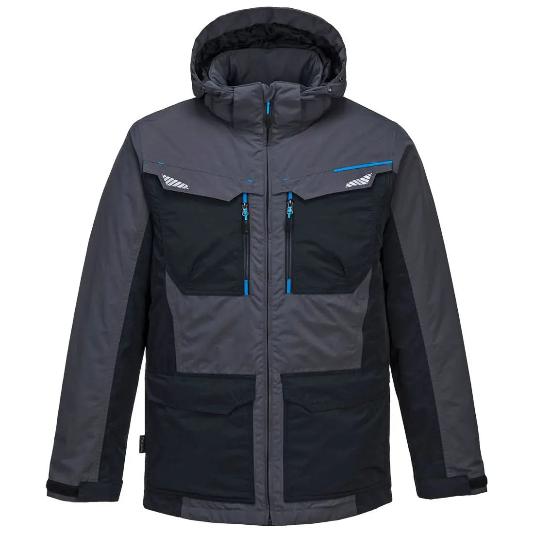 Portwest Wx3 Winter Jacket T740 - Metal Grey - Customisable Jacket