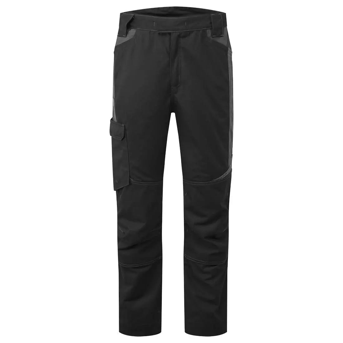 Portwest Wx3 Industrial Wash Trousers T747 - Black - Customisable Trousers