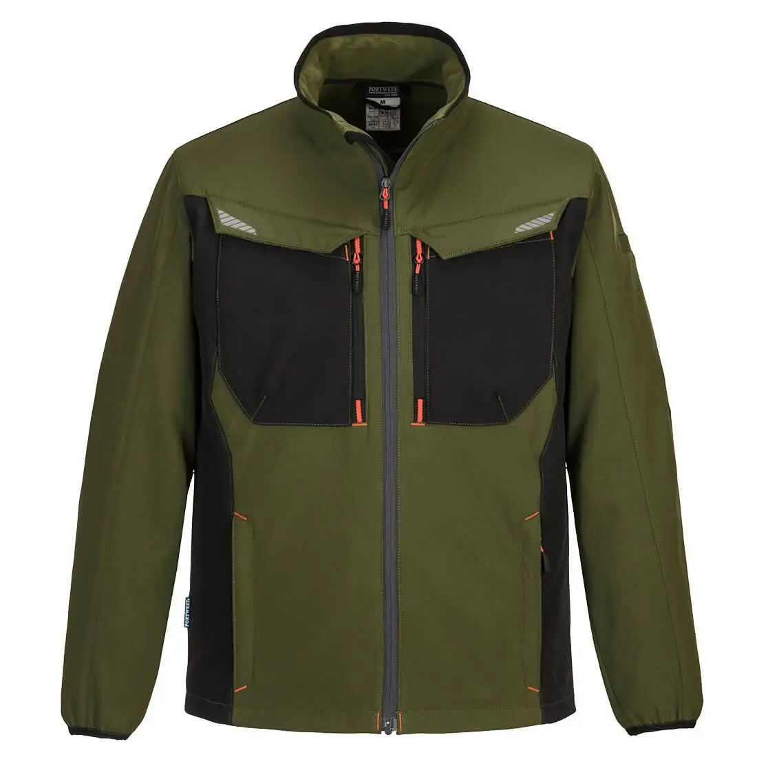 Portwest Wx3 Softshell 3L T750 - Olive Green - Customisable Jacket