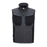 Portwest Wx3 Softshell Bodywarmer 3L t751 - Metal Grey - Customisable Clothing