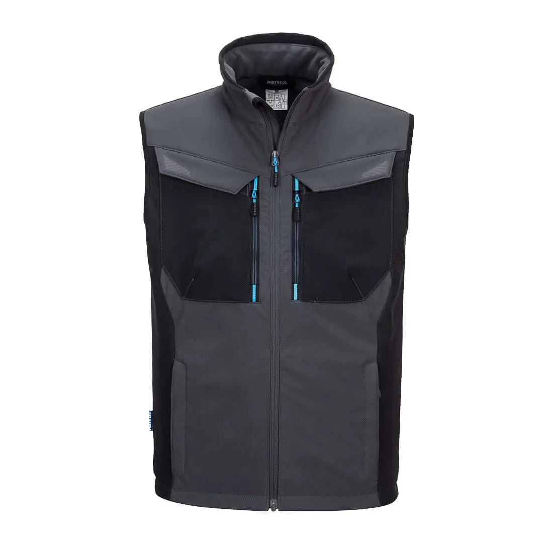 Portwest Wx3 Softshell Bodywarmer 3L t751 - Metal Grey - Customisable Clothing