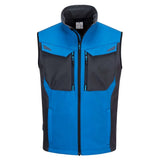 Portwest Wx3 Softshell Bodywarmer 3L t751 - Persian Blue - Customisable Clothing