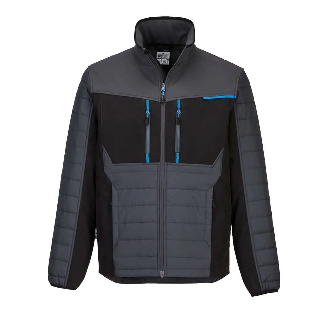 Portwest Wx3 Hybrid Baffle Jacket t752 - Metal Grey - Customisable Jacket