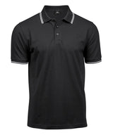 Luxury stripe stretch polo (1407)
