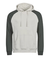 UNLABELED two-tone hooded sweatshirt (5156)