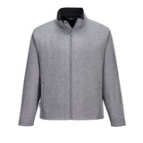 Portwest Print And Promo Softshell 2L TK20 - Grey Marl - Customisable Hi-Vis Jackets