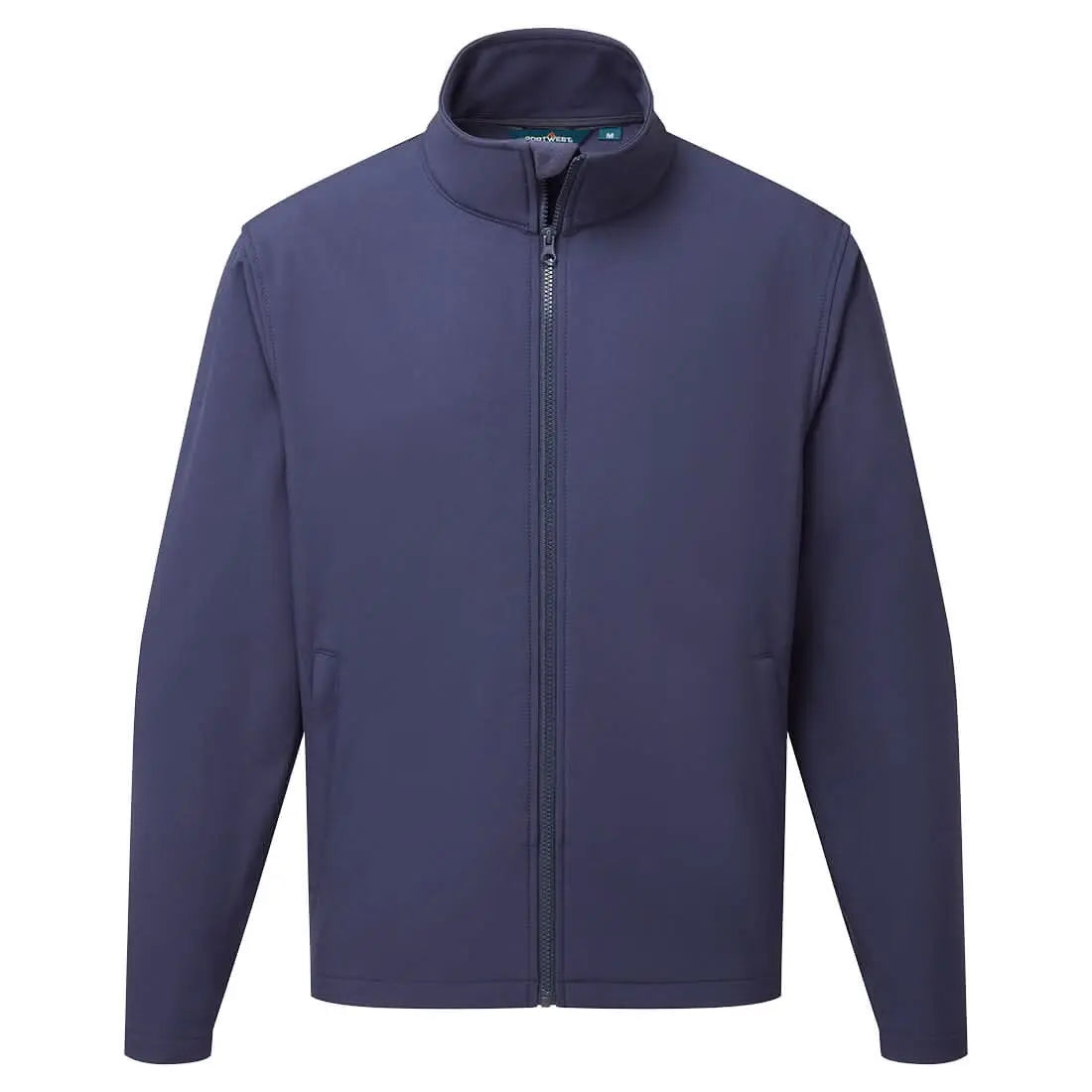 Portwest Print And Promo Softshell 2L TK20 - Navy - Customisable Hi-Vis Jackets