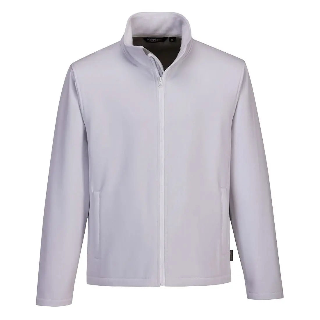 Portwest Print And Promo Softshell 2L TK20 - White - Customisable Hi-Vis Jackets