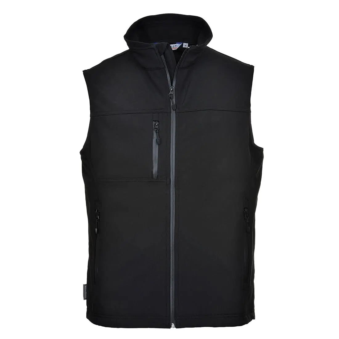 Portwest Softshell Bodywarmer 3L TK51 - Black - Customisable Bodywarmer